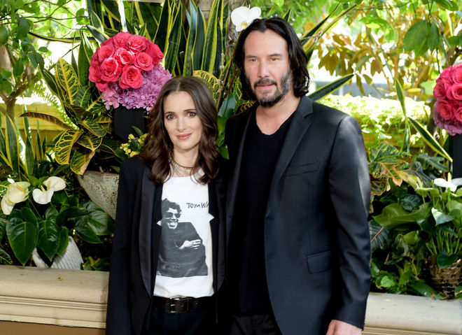 Вайнона Райдер и Киану Ривз