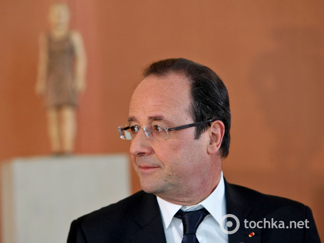 Франсуа Олланд и Жюли Гайе