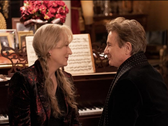 Меріл Стріп спровокувала чутки про роман із колегою з «Вбивств в одній будівлі»