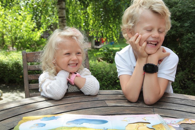 Детские электронные смарт-часы с GPS-отслеживанием