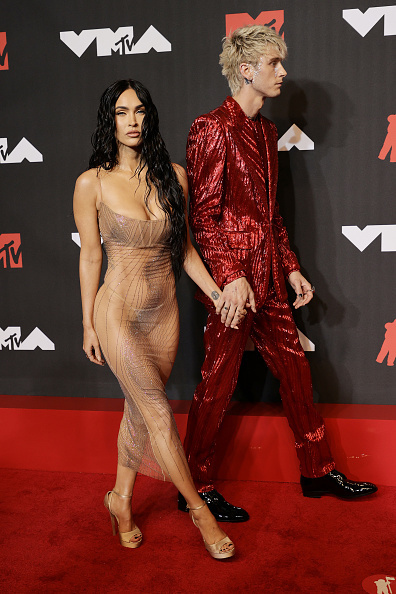 Меган Фокс и Machine Gun Kelly на MTV Video Music Awards 2021