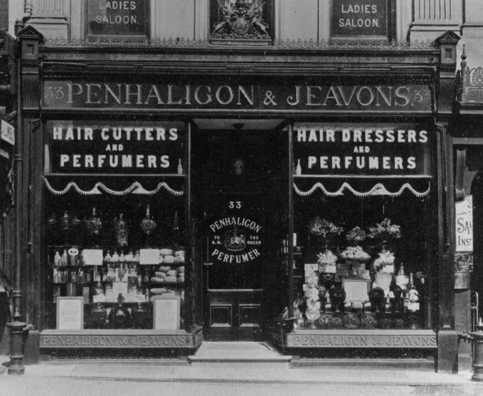 Цирюльня и магазин Penhaligon’s в Лондоне