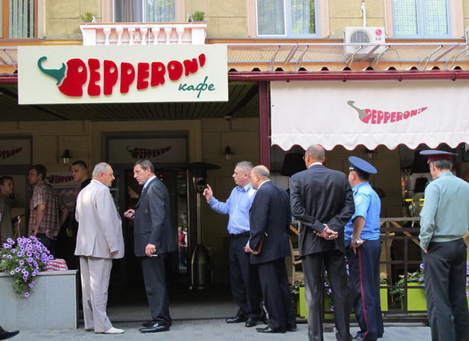 Взрыв в кафе Pepperoni