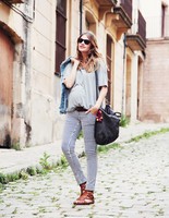 Тренд весны 2015 - полосатые брюки