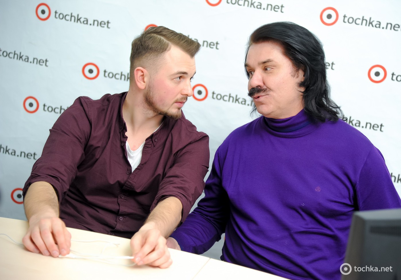 Павел Зибров и Женя Янович в гостях у tochka.net