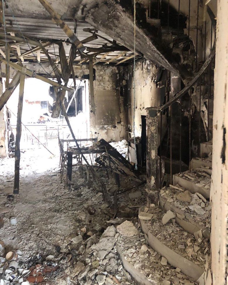 Будинок батьків Євгена Синельникова у Гостомелі