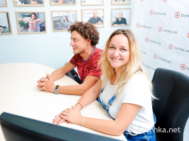 Евгений и Елена Синельниковы в гостях у tochka.net 