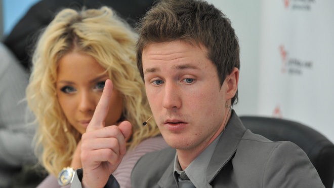 Дмитрий Обризан и Девушка Блонда