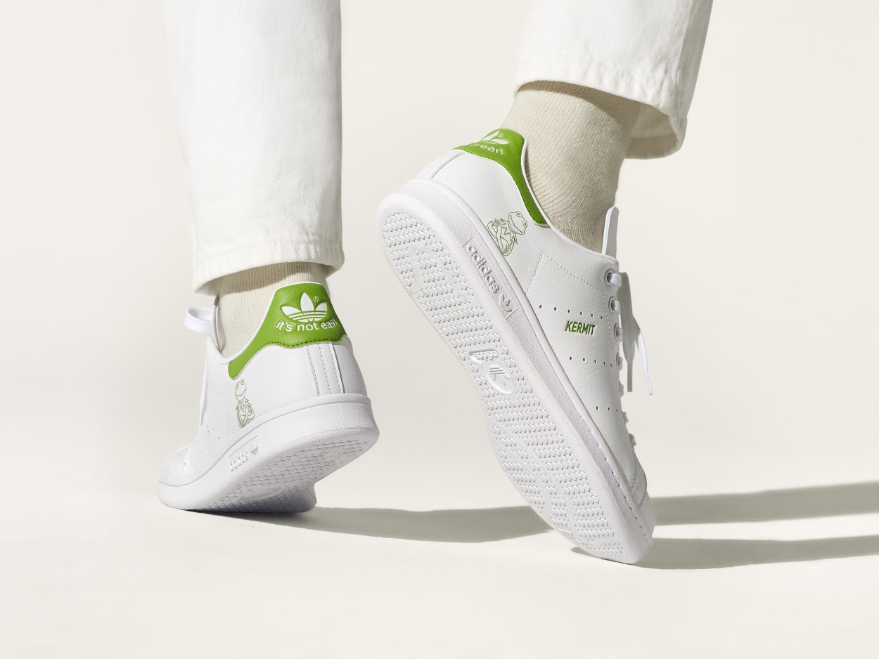 adidas Originals Stan Smith з жабеням Керміт з "Маппет-Шоу"