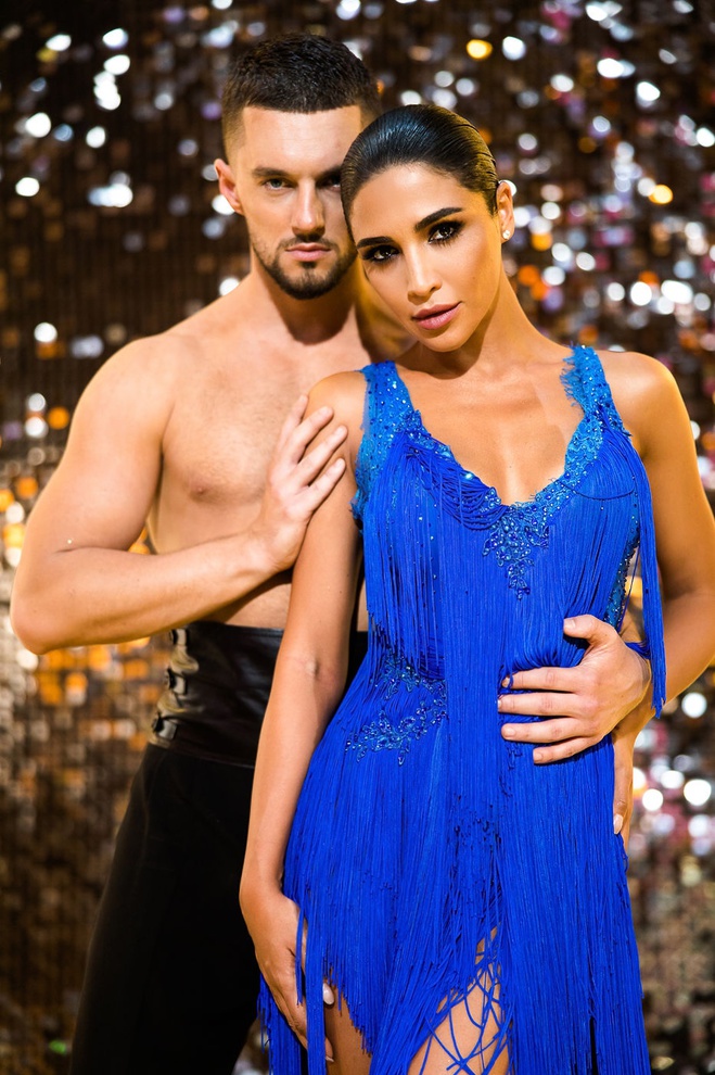 Санта Димопулос и Макс Леонов