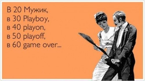 Хронология мужчины