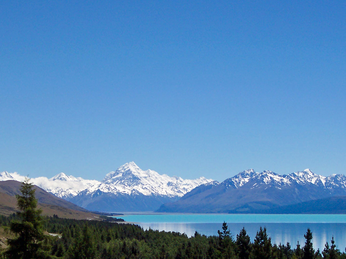 Озеро Пукаки