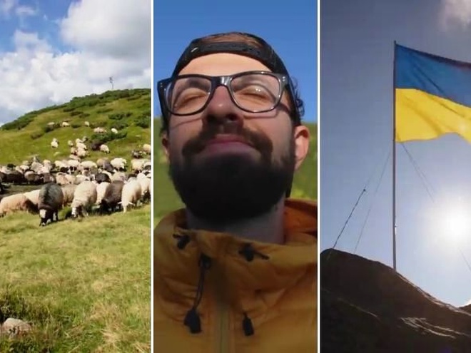 Птушкін показав безмовний ролик про красу українських Карпат