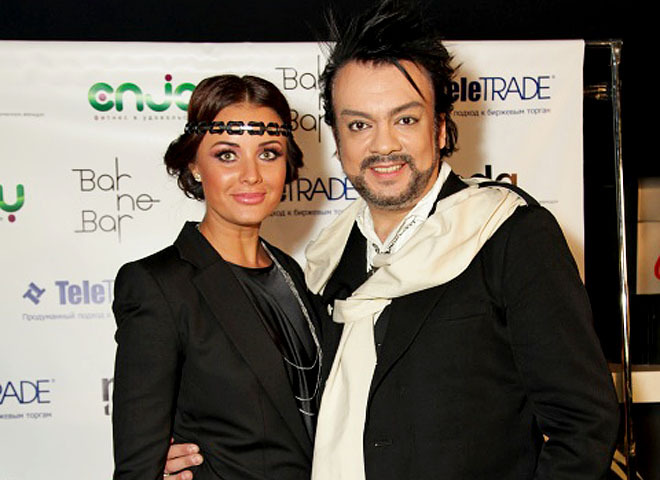 Оксана Федорова та Філіп Кіркоров