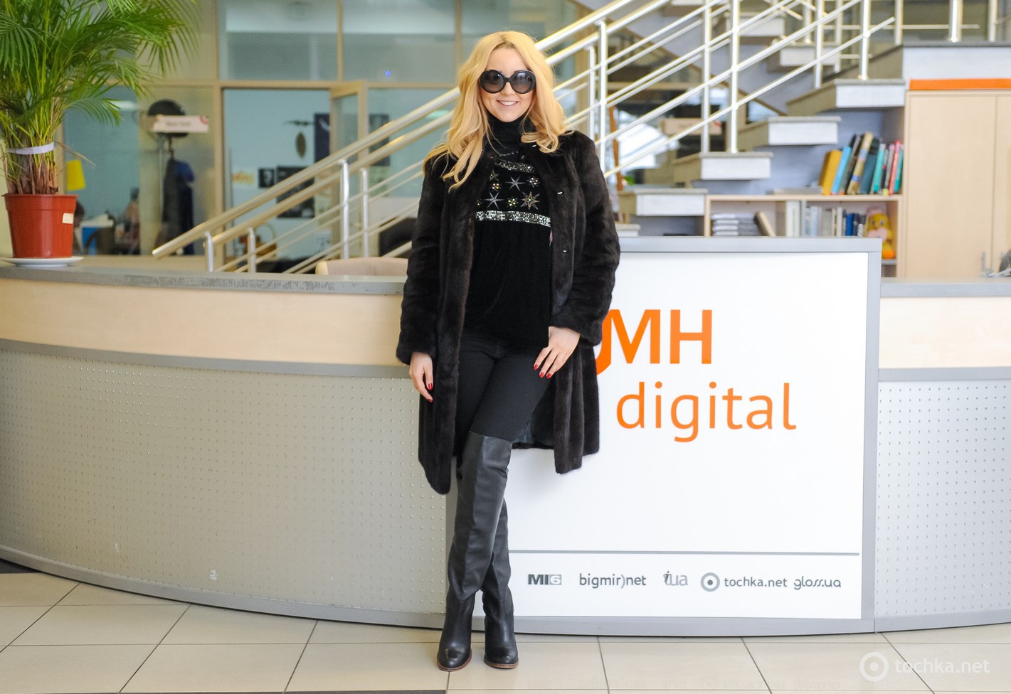 Аріна Домскі в гостях у tochka.net