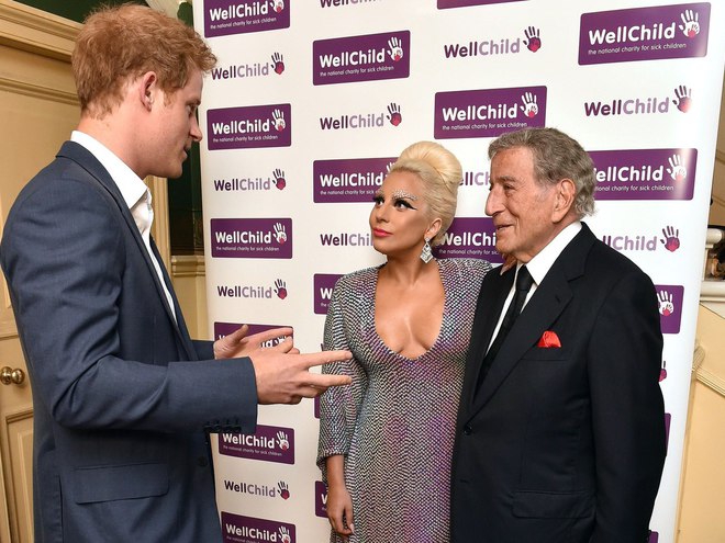 Леди Гага и принц Гарри