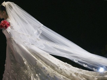 Представлено рекордное свадебное платье 