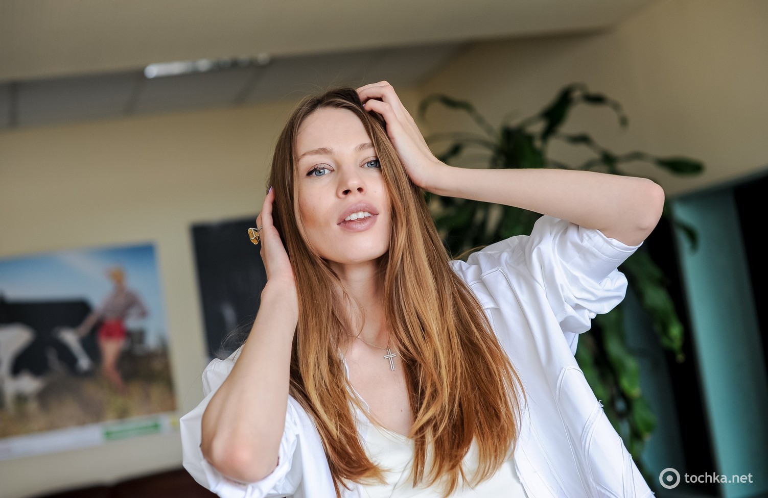 Ірина Левицька в гостях у tochka.net