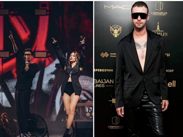 Жара 2019: как украинские звёзды выглядели на открытии фестиваля в Баку