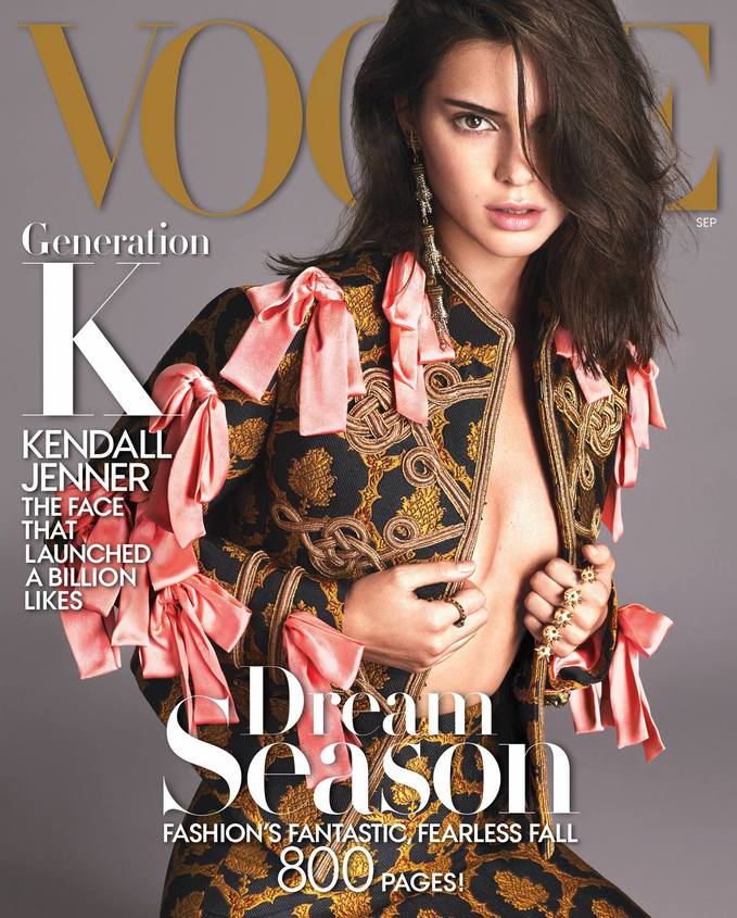 Кендалл Дженнер на обкладинці Vogue