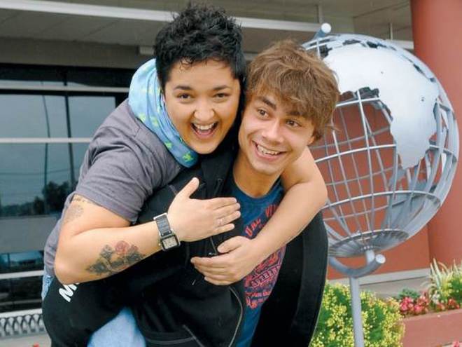 Мария Шерифович и Александр Рыбак