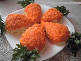 Салат Морковки
