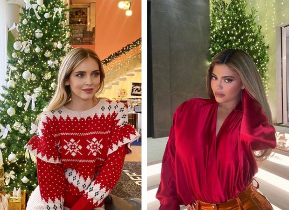 Кьяра Ферраньи и Кайли Дженнер