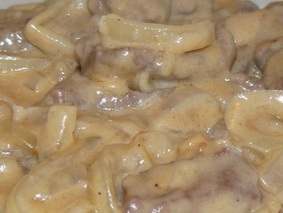 Телятина в горчичном соусе