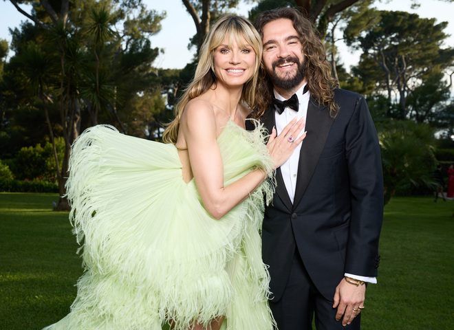 50-річна Хайді Клум зняла на камеру гарячий поцілунок із молодим чоловіком