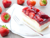 Торт без випічки, Торт з полуницею