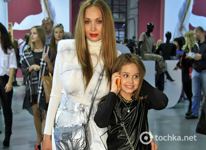 Евгения Власова с дочерью