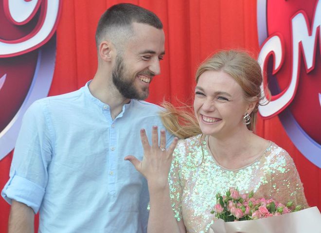 Алина Гордиенко и Роман Блажкевич