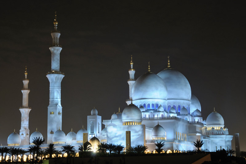 Дивный восток: сказочная мечеть шейха Заида в ОАЭ
