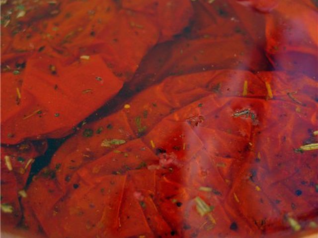 Медленно запеченные (вяленые) томаты