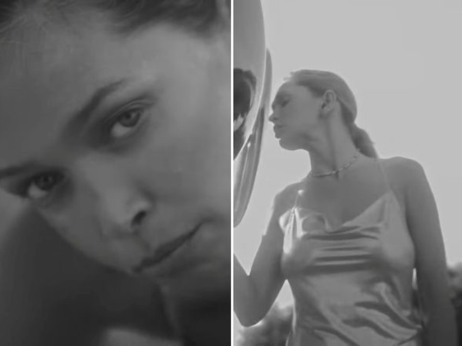 Брежнєва в ніжній сукні показала, як сумує за рідною людиною