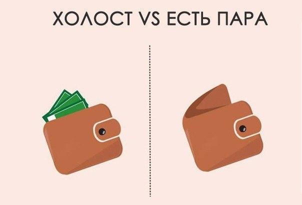 Холост VS Есть пара