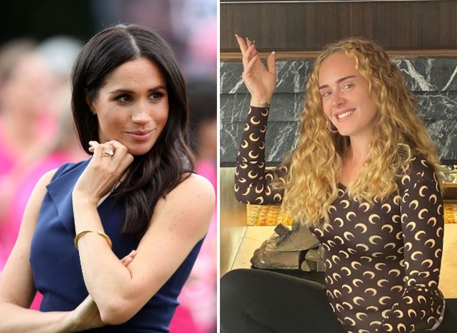 Меган Маркл і Адель
