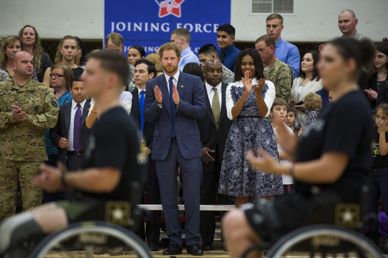 Мішель Обама і Принц Гаррі