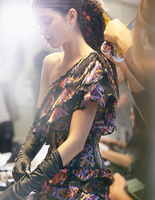 backstage показа Chanel backstage показа Chanel