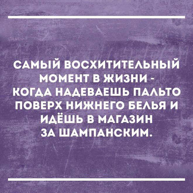 Пальто и шампанское