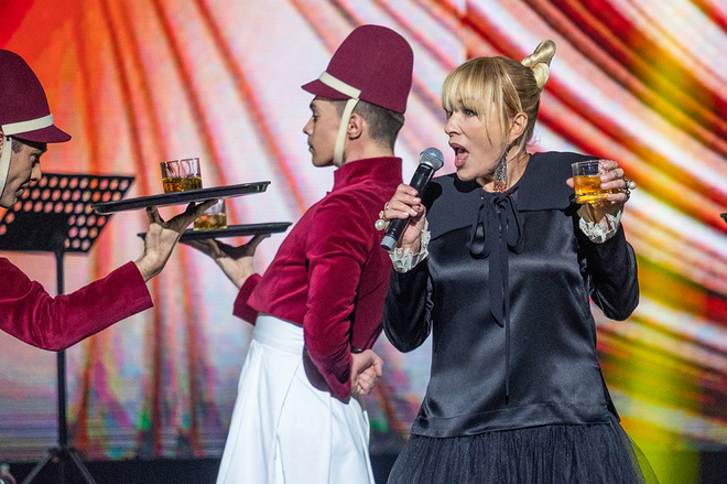 Лайма Вайкуле выступила в Киеве