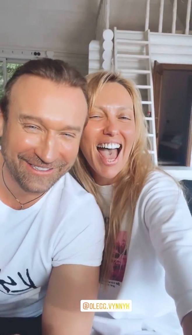 Олег Винник и Оля Полякова