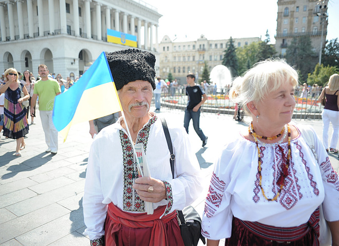 Украинцы празднуют День Независимости