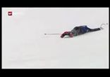 Лыжник упал