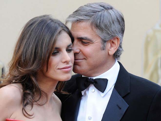 Джордж Клуни и Элизабет Каналис