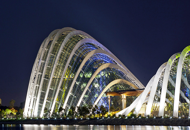 оранжереи Сингапура