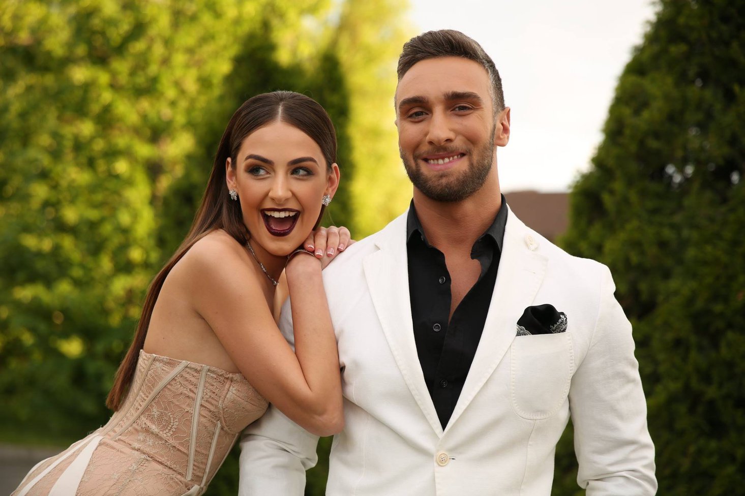 Иракли Макацарий и Алена Лесык