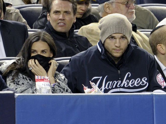 Ештон Катчер, Демі Мур