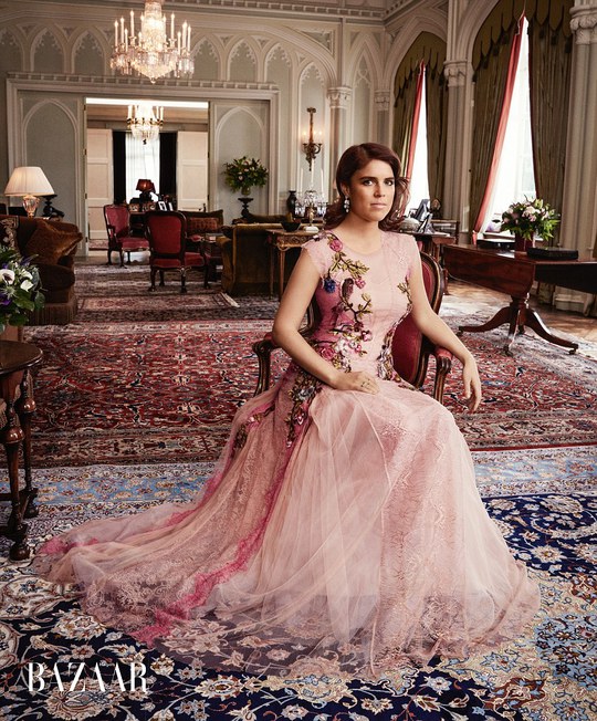 Принцеса Євгенія в фотосесії для Harper's Bazaar