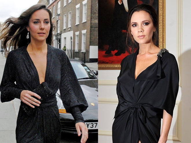 Виктория Бэкхем и Кейт Миддлтон
